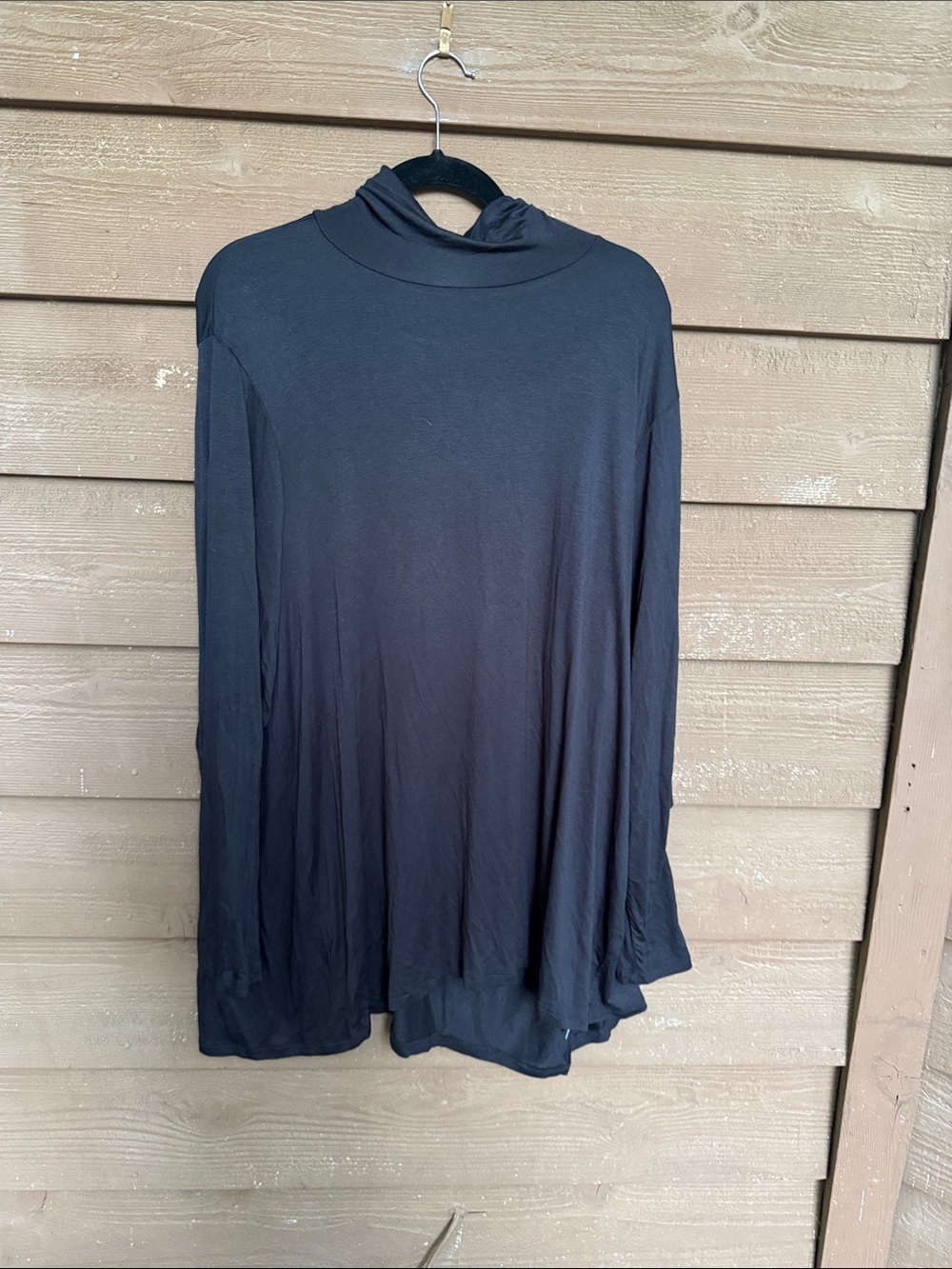 NWT Lane Bryant Black Long Sleeve Lightweight Top - Size 22/24